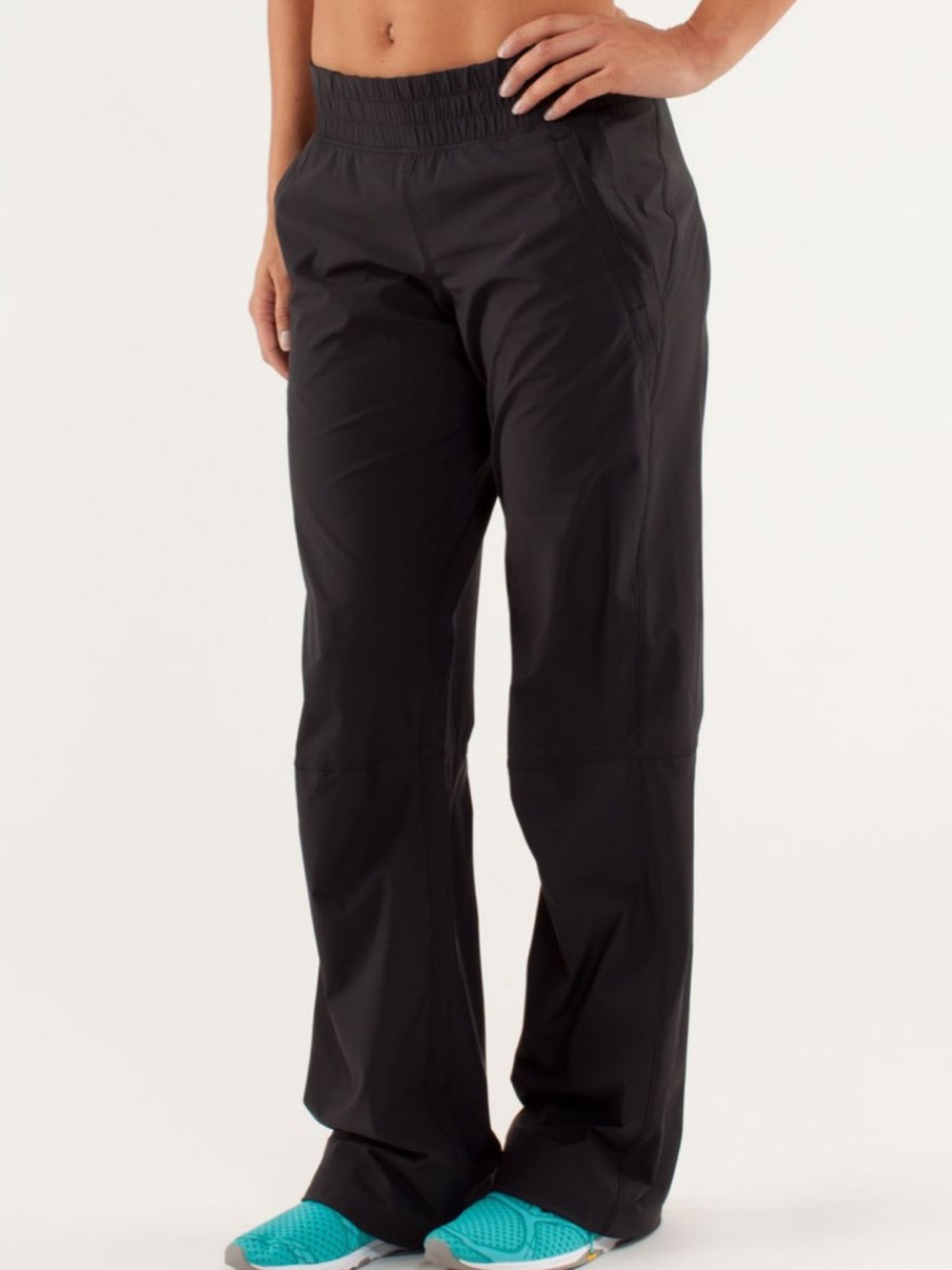 Lululemon Black Run: Dog Runner Lined Track Pants Size 4
